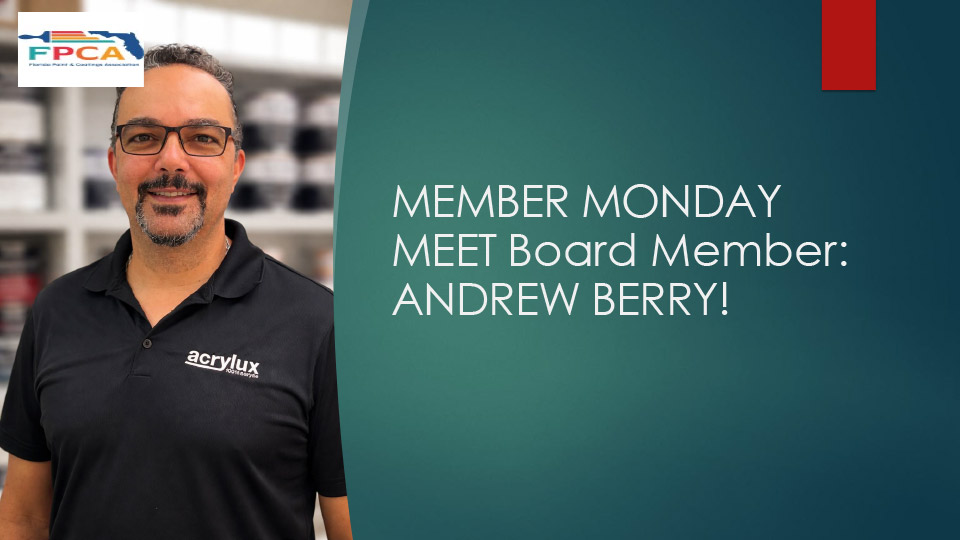 FPCA Member Spotlight - Andrew Berry